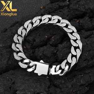 Collar de Plata de Ley 925 con Trébol, Diseño Personalizado de Fábrica, OEM/ODM, Joyería Fina de Lujo, Estilo Hip Hop para Hombre y Mujer, Cadena con Eslabones de Moissanita - Product Image 5