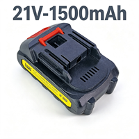 Pack de batteries au lithium 21V + étui de chargeur, certificat TUV pour outils électriques (tondeuse à gazon/perceuse), exclusif aux plateformes de commerce électronique