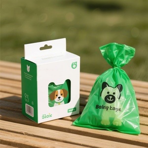 <b>Compostable</b> Material Eco-Friendly Degradation Custom-Made Thickened & Leak-Proof with Load Capacity & Water Resistance Pet Bags - Product Image 4