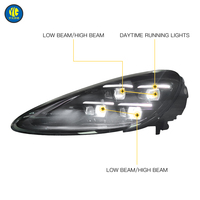 YU GUANG pour Porsche Cayenne 2011 2014 année 958 958.1 phare phare mise à niveau 2024 matrice LED lampe frontale accessoires de voiture