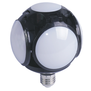 Grand Angle d'éclairage pliable E27 B22 Football forme haute Lumen 220V Camping éclairage pliable ballon de Football lampe <span class=keywords><strong>ampoule</strong></span> - Product Image 4