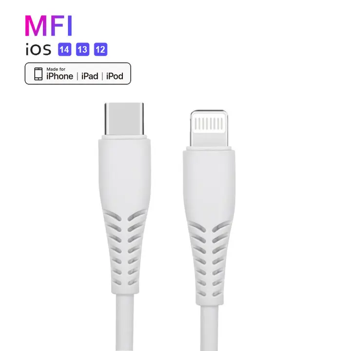 CHARGED4LIFE Mfi Certified Data Lightning Cable C94 To Type-C Fast Charging Lightning Cable For Iphone 13 14 Pro