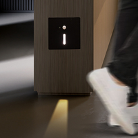 GONSU chambre salon escalier couloir applique murale magnétique capteur de mouvement intelligent step light