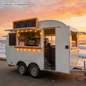 รถขายฮอทดอกแบบกำหนดเองได้ รถพ่วงขายอาหารริมทาง ไส้กรอกสั่งทำพิเศษ - Product Image 3