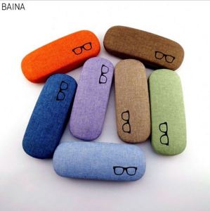 Vente en gros d'étuis à lunettes rigides surdimensionnés et colorés pour lunettes de myopie, avec logo client, grande taille - Product Image 4
