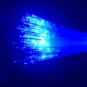 Extremidade plástica brilha fios de luz de fibra ótica mitsubishi