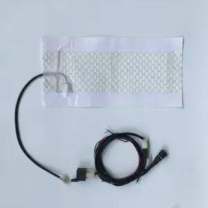 12V Universal Motorrad ATV E-Bike Wasserdichte Sitzheizung aus