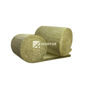 HUAYUE ASTM Pierre Minérale Laine de Roche Filaire Rouleau Fibre Isolation <span class=keywords><strong>100</strong></span> 0mm Couverture en Laine de Roche - Product Image 3