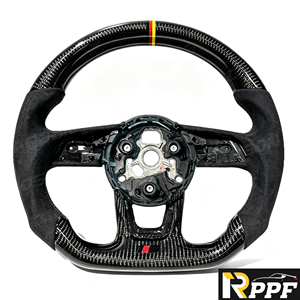 Volant en fibre de carbone personnalisé de haute qualité Rppf pour <span class=keywords><strong>Audi</strong></span> <span class=keywords><strong>RS4</strong></span> A4 B8.5 TT 8J A4 B6 4F S8 D4 S4 B8.B9 RS3 8V A6 C6 4F TT <span class=keywords><strong>MK1</strong></span> - Product Image 1