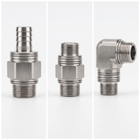 Connecteur de refroidissement liquide en aluminium usiné sur mesure par CNC, raccord rapide pour la gestion thermique des serveurs IA, GPU et CPU