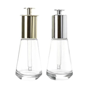 <span class=keywords><strong>30</strong></span> <span class=keywords><strong>ml</strong></span> 40 <span class=keywords><strong>ml</strong></span> hình nón thủy tinh sang trọng đẩy Chai nhỏ giọt với vàng Báo Chí nhỏ giọt thủy tinh cao cấp bao bì chai tinh dầu - Product Image 3