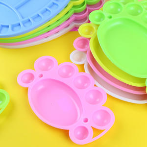 Palettes de peinture en acrylique transparentes en plastique Minghu, <span class=keywords><strong>pour</strong></span> aquarelle et <span class=keywords><strong>gouache</strong></span>, adaptées aux enfants - Product Image 3