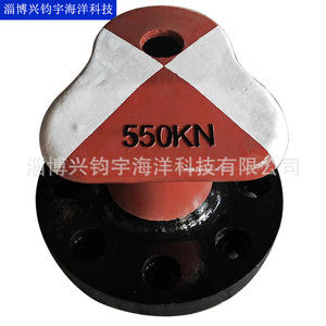 Pilón de amarre marino de hierro fundido Chock de 550Kn para uso portuario - Product Image 1