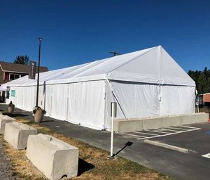 Chapiteau de mariage extérieur de tente d'auvent de mur de verre clair de <span class=keywords><strong>luxe</strong></span> Offre Spéciale pour des expositions de sports et de grands événements distance de <span class=keywords><strong>baie</strong></span> de 5m - Product Image 1