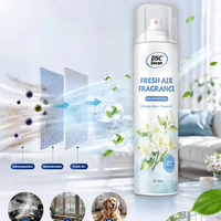 Nouveau style de spray désodorisant parfumé en aérosol, spray parfumant pour voiture et intérieur, pour usage domestique, compatible avec l'OEM et l'étiquette privée