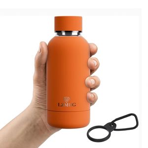 Botella de Agua Pequeña para Niños, Libre de BPA, 12 oz, con Clip, Doble Pared de Acero Inoxidable, Mantiene las Bebidas Frías por 24 Horas/Calientes por 12 Horas - Product Image 1