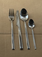 Vente en gros d'ensembles de couverts en acier inoxydable personnalisés ensemble de couverts couteau fourchette cuillère en vrac