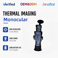 Monoculaire thermique JOVSTAR 384x288, 1x-4x, 50Hz, portée de détection 1600m, caméra infrarouge étanche