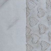 Jacquard Peluche Imitation Lapin Faux Fourrure Tissu Matériel Pour La Maison Textile ou Vêtements Vêtements