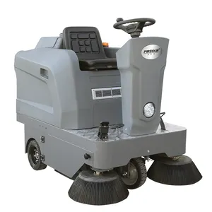 PSD-SJ1250 fabbrica all'ingrosso di pulizia automatica del pavimento di strada spazzatrici Robot spazzatrice fornitore camion giro su strada macchina spazzatrice