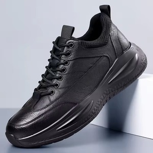 Nouvelles chaussures de sport décontractées pour hommes, à la mode, avec lacets, baskets pour hommes, chaussures en cuir pour hommes - Product Image 5