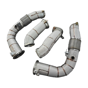 Heatshield Downpipe untuk BMW M5 G90 Racing Downpipe - Product Image 2