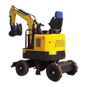 Nueva Excavadora Hidráulica de Ruedas Mini, Marca Reconocida, Motor 9, Sistema Hidráulico de Alta Eficiencia - Product Image 3