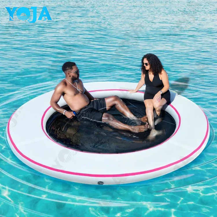 Portable PVC Inflatable Floating Chair and