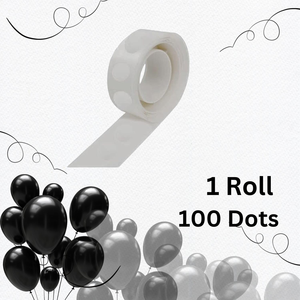 NEw 100pcs Glue Point Clear <b>Balloon</b> Glue Dot Removable Adhesive Dots Double Sided Dots of Glue Party Wedding Decor Accessories - Product Image 4