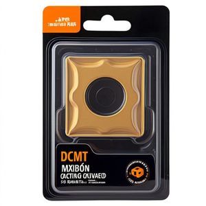 Inserto de torneado DCMT MX con geometría positiva de 55 grados para mecanizado - Product Image 2