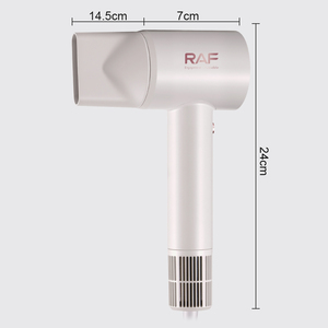 Sèche-cheveux RAF 1600W haute vitesse 110000 tr/min 2 vitesses 4 températures Protection contre la surchauffe Séchage rapide Usage professionnel en salon R.4041 - Product Image 5