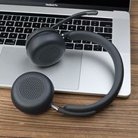 Untuk Logitech Zone 950 Bantalan Telinga Pengganti Headphone Nirkabel Kulit Protein Spons Kepadatan Tinggi Bantalan Telinga Isolasi Kebisingan