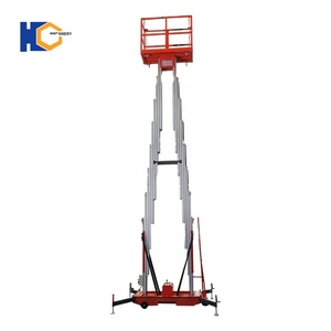 ลิฟท์เสาคู่6-16เมตรเสาคู่อลูมิเนียมยกยกเสาสำหรับงานทางอากาศ - Product Image 3