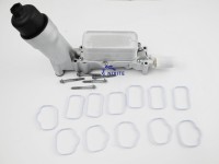 68596318AB, 68308741AA, 68365931AA Aluminum Engine Oil Filter Housing With Oil Cooler and Filter for Chrysler Dodge Jeep Ram