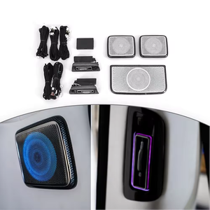Nouveaux accessoires intérieurs de voiture G <span class=keywords><strong>Class</strong></span> W463A W464 2019, couvre-haut-parleur lumineux Berlin Sound Glow Horn et <span class=keywords><strong>a</strong></span>érateur lumineux de pilier B - Product Image 1