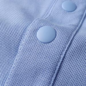 Camiseta de Algodón para Hombre, de Manga Corta, Transpirable, Antiarrugas, Tejida, Lisa, al por Mayor, OEM - Product Image 3