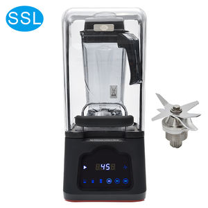 גבוהה מהירות Heavy Duty מסחרי בלנדר ירקות פירות מסחטה גבוהה ביצועים בלנדר קרח מפסק חשמלי - Product Image 3