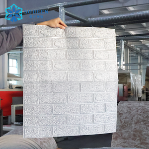 <span class=keywords><strong>Papier</strong></span> <span class=keywords><strong>peint</strong></span> en mousse adhésive 3D, panneau mural anti-collision 3D pour la décoration intérieure - Product Image 1
