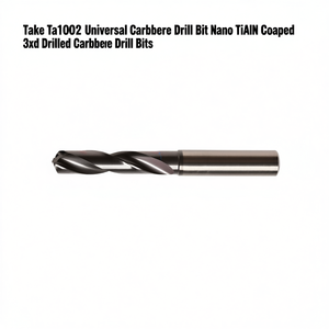 ดอกสว่านคาร์ไบด์อเนกประสงค์ TTAKE Ta1002 เคลือบนาโน TiAlN ขนาด 3Xd - Product Image 2