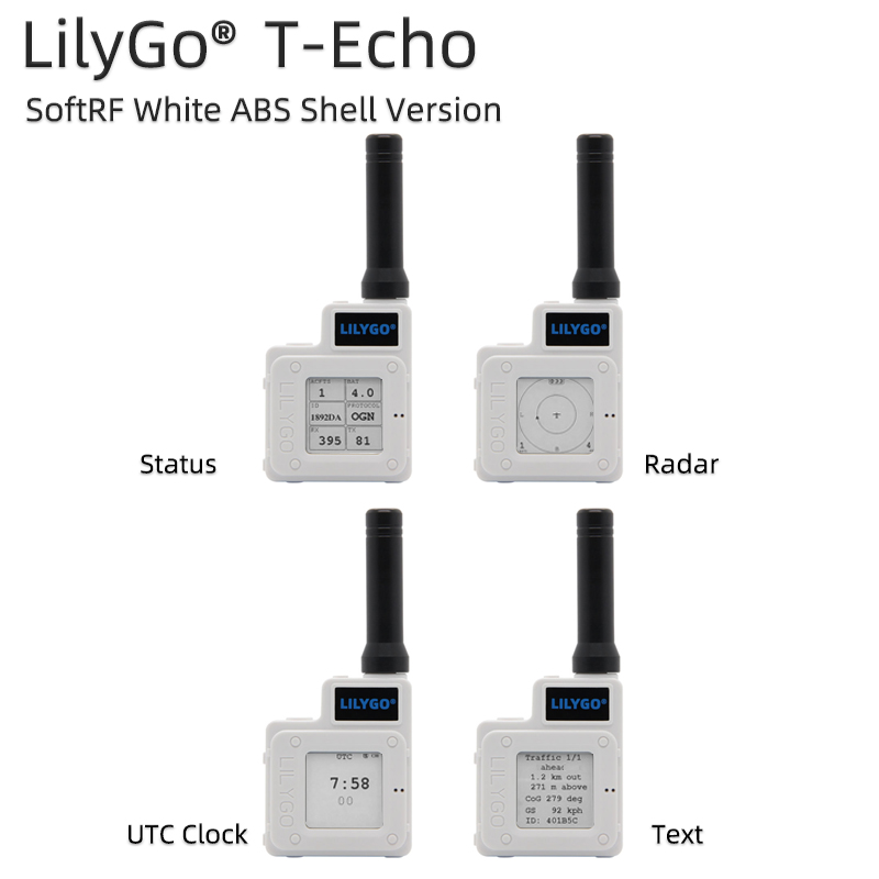 【新品未使用】LILYGO TTGO SotfRF T-Echo 915mhz LILYGO® TTGO SoftRF T-Echo NRF52840 LoRa SX1262 433/868