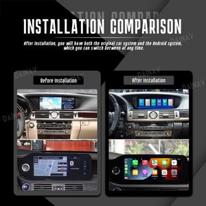 Boîtier Linux pour Lexus LS 2007-2022, mise à niveau sans fil CarPlay Android Auto, lecteur multimédia d'écran OEM - Product Image 3
