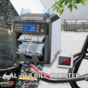 AL-950 LED Display Money Counter Multi-<strong>Currency</strong> Cash <strong>Counting</strong> <strong>Machine</strong> - Product Image 4