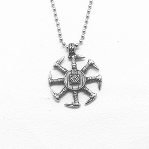 yunnique Men's Stainless Steel Cross Pendant Necklace With <b>Star</b> <b>Design</b> Party Jewelry - Product Image 1