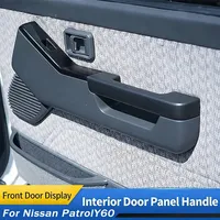 Penutup Sandaran Tangan Interior Pintu untuk Nissan Safari Y60 GR RD28T 88-04 8094026J01 8094126J01