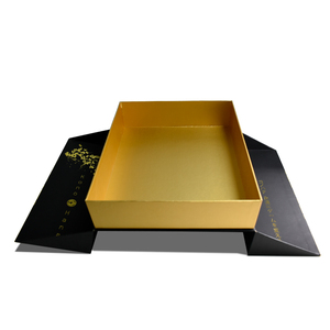 2025 Newly Luxury Gift <b>Box</b> Folding Two Doors Lid <b>Box</b> <b>Silver</b> Gold Foil Stamping Logo Magnetic Boxes - Product Image 4