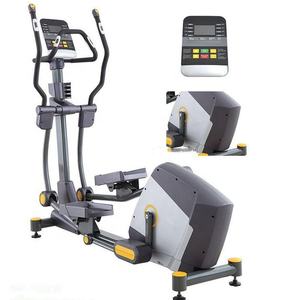 Machine <span class=keywords><strong>elliptique</strong></span> manuelle commerciale |   <span class=keywords><strong>Elliptique</strong></span> de haute performance avec freinage magnétique et écran LED pour entraînement cardio en salle de sport - Product Image 4