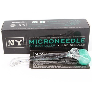 Rodillo de Microagujas de Acero Inoxidable para el Cuidado de la Belleza, Eliminación de Estrías, Reafirmación de la Piel, 192 Agujas, Mesoterapia con Agujas Reales - Product Image 1