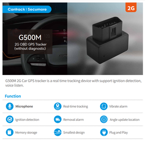 GPS OBD трекер для мотоциклетного велосипеда сигнализация анти-удаление 30-дневная Батарея Резервное GPS реле - Product Image 5