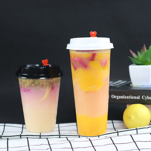 Couvre-<span class=keywords><strong>gobelet</strong></span> en plastique <span class=keywords><strong>jetable</strong></span> à paroi simple 90 mm Transparent Écologique Impression de logo personnalisée Mat/PP <span class=keywords><strong>Gobelet</strong></span> à thé épais - Product Image 5