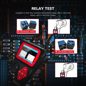 Topdiag เครื่องทดสอบออสซิลโลสโคปของไดโอด<span class=keywords><strong>รี</strong></span>เลย์9V-30V <span class=keywords><strong>ตะขอ</strong></span>อัจฉริยะ P200ระบบไฟฟ้ายานยนต์ - Product Image 6